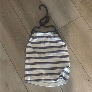 Striped Halter top from Brandy Melville